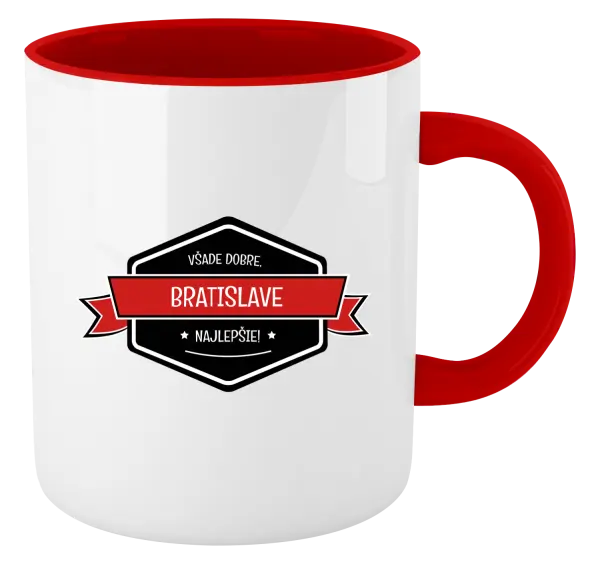 Hrnček  Všade dobre v... najlepšie