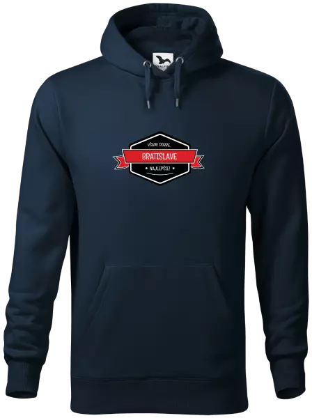 Pánska mikina Všade dobre v... najlepšie