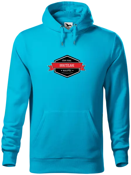 Pánska mikina Všade dobre v... najlepšie