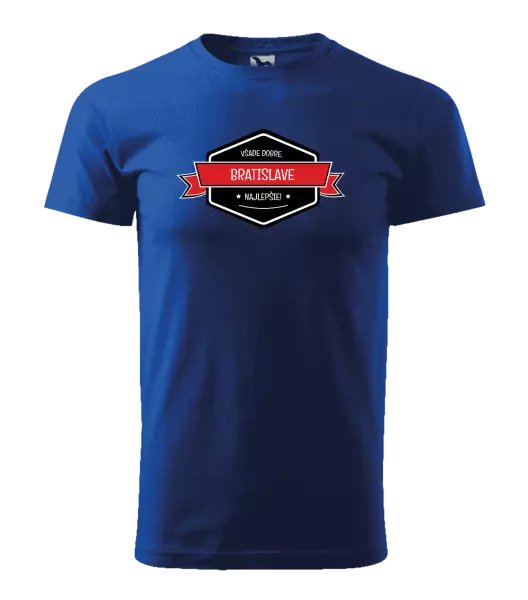 Pánske tričko Všade dobre v... najlepšie