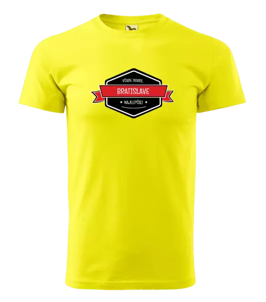 Pánske tričko Všade dobre v... najlepšie