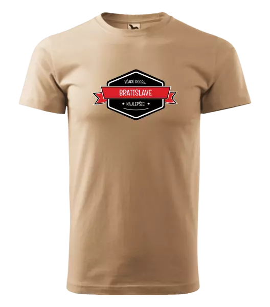 Pánske tričko Všade dobre v... najlepšie