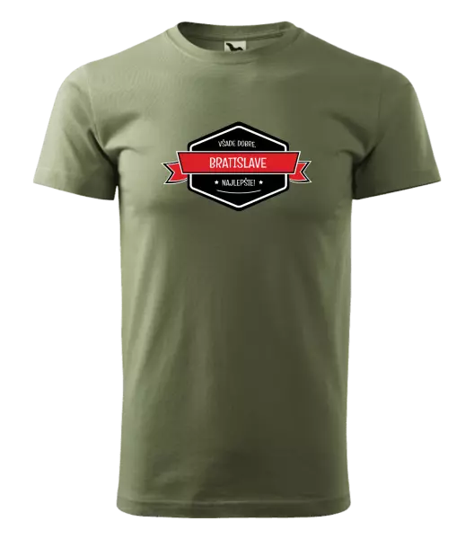 Pánske tričko Všade dobre v... najlepšie