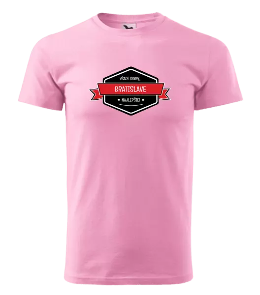 Pánske tričko Všade dobre v... najlepšie