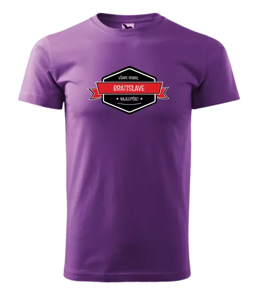 Pánske tričko Všade dobre v... najlepšie