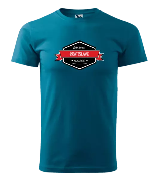 Pánske tričko Všade dobre v... najlepšie