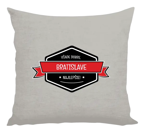 Vankúš Všade dobre v... najlepšie