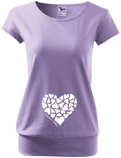 Tehotenské tričko Vyrobené z lásky...