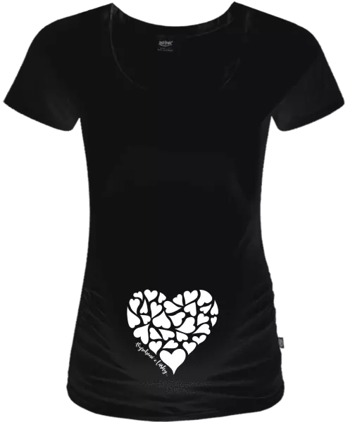 Tehotenské tričko Vyrobené z lásky...