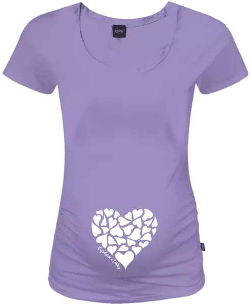 Tehotenské tričko Vyrobené z lásky...