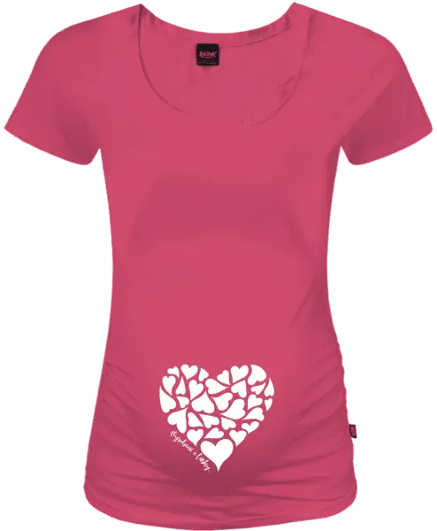 Tehotenské tričko Vyrobené z lásky...