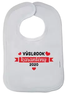 Detský podbradník Výsledok karantény - stuha