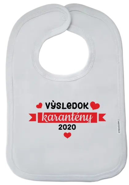 Detský podbradník Výsledok karantény - stuha