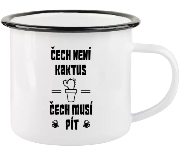 Plecháček Čech není kaktus, Čech musí pít
