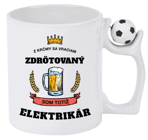 Hrnček Z krčmy sa vraciam - Elektrikár