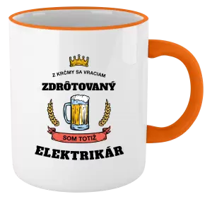 Hrnček Z krčmy sa vraciam - Elektrikár