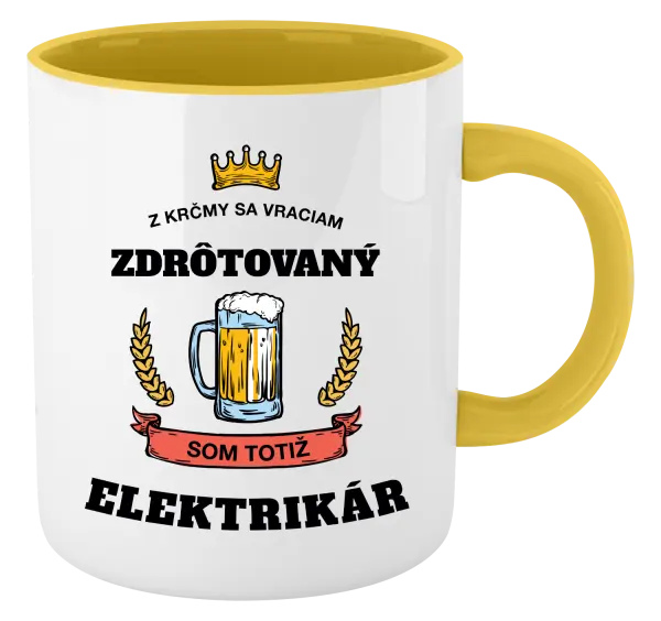 Hrnček  Z krčmy sa vraciam - Elektrikár