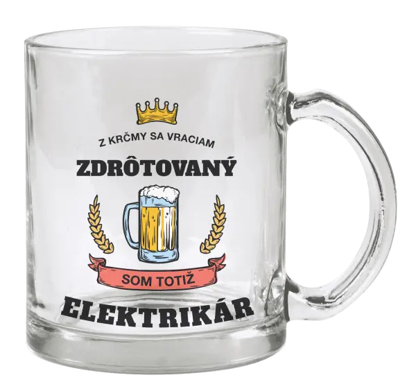 Hrnček Z krčmy sa vraciam - Elektrikár