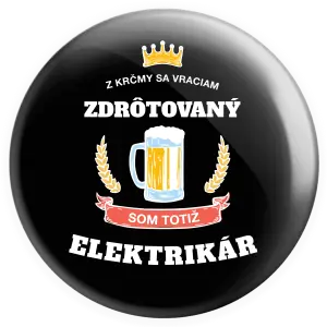 Placka Z krčmy sa vraciam - Elektrikár