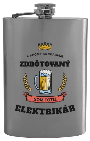 Ploskačka Z krčmy sa vraciam - Elektrikár