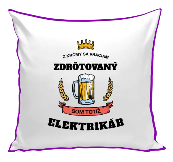 Vankúš Z krčmy sa vraciam - Elektrikár