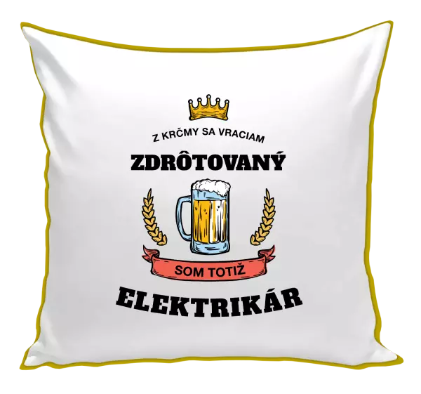 Vankúš Z krčmy sa vraciam - Elektrikár