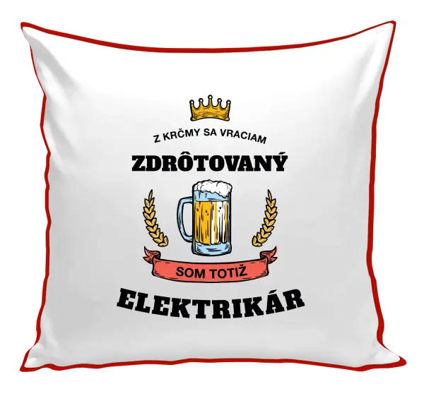Vankúš Z krčmy sa vraciam - Elektrikár