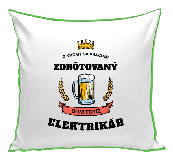 Vankúš Z krčmy sa vraciam - Elektrikár