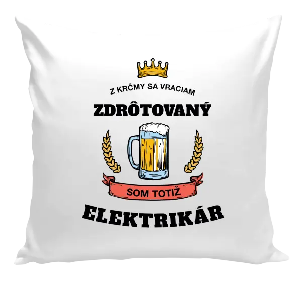 Vankúš Z krčmy sa vraciam - Elektrikár