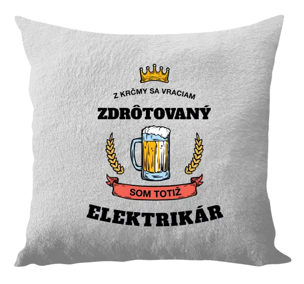 Vankúš Z krčmy sa vraciam - Elektrikár