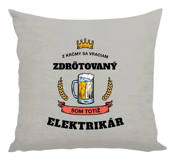 Vankúš Z krčmy sa vraciam - Elektrikár