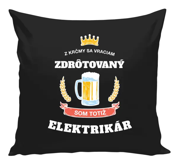 Vankúš Z krčmy sa vraciam - Elektrikár