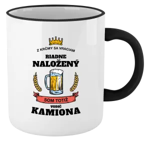 Hrnček Z krčmy sa vraciam - Vodič Kamiónu