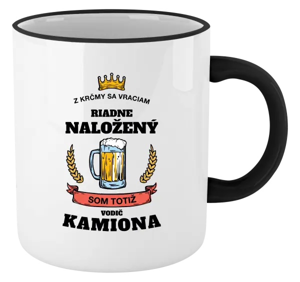 Hrnček Z krčmy sa vraciam - Vodič Kamiónu