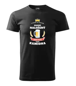 Pánske tričko Z krčmy sa vraciam - Vodič Kamiónu