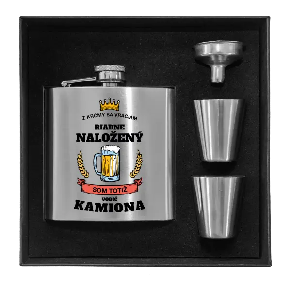 Ploskačka v krabičke Z krčmy sa vraciam - Vodič Kamiónu