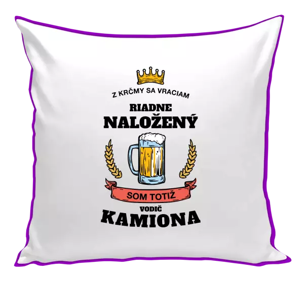 Vankúš Z krčmy sa vraciam - Vodič Kamiónu