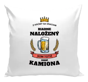 Vankúš Z krčmy sa vraciam - Vodič Kamiónu