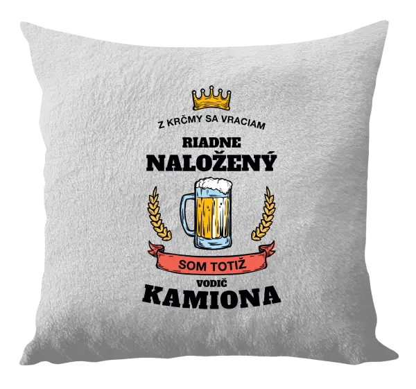 Vankúš Z krčmy sa vraciam - Vodič Kamiónu