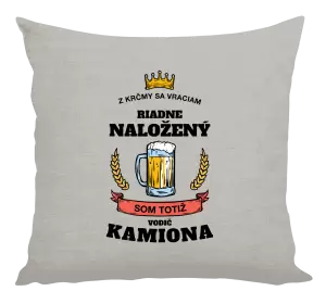 Vankúš Z krčmy sa vraciam - Vodič Kamiónu