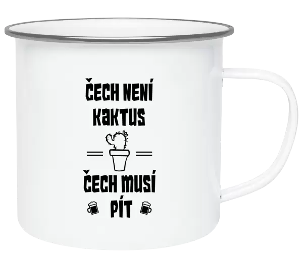 Plecháček Čech není kaktus, Čech musí pít
