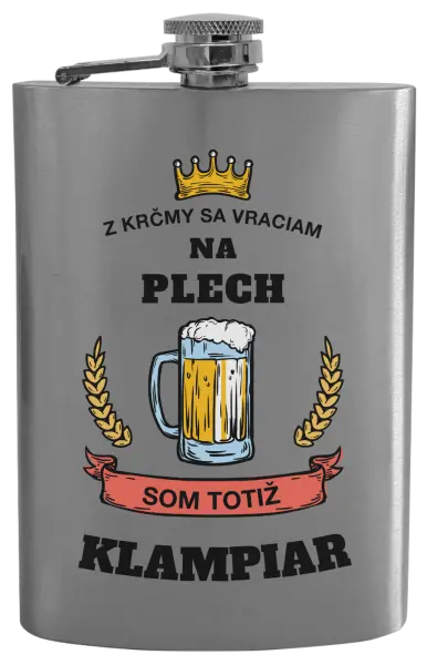 Ploskačka Z krčmy sa vraciam - Klampiar