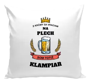 Vankúš Z krčmy sa vraciam - Klampiar
