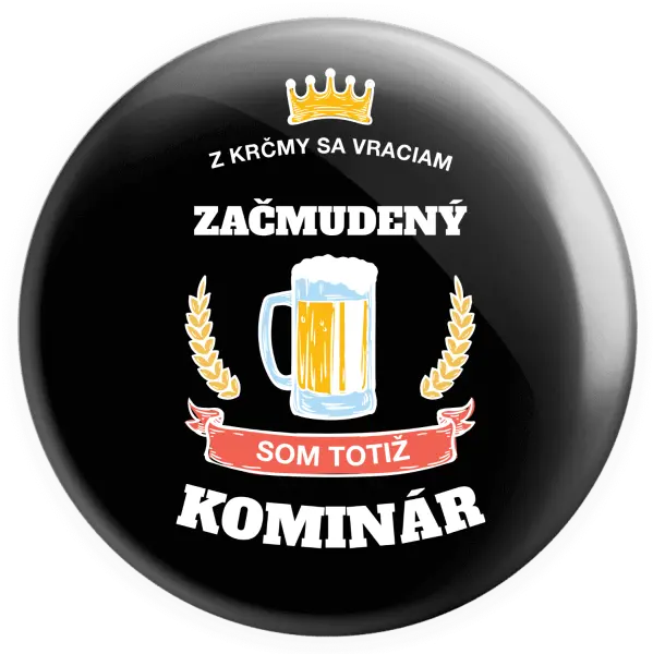 Placka Z krčmy sa vraciam - Kominár