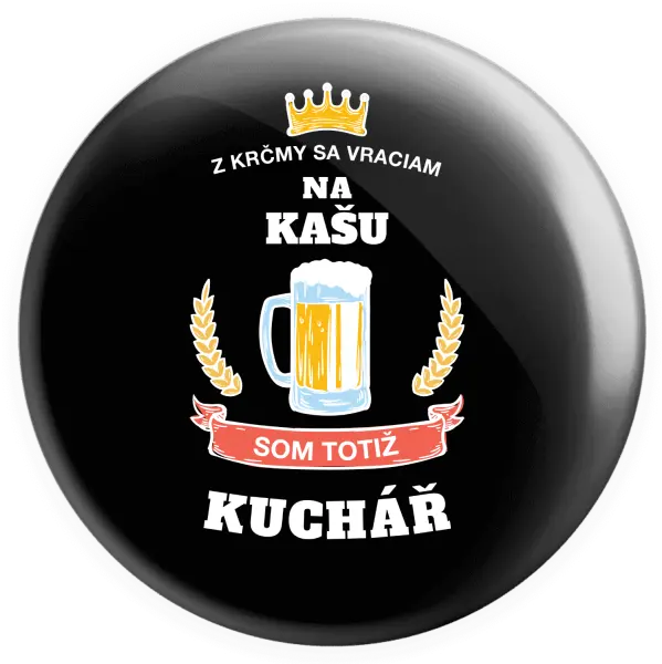 Placka Z krčmy sa vraciam - Kuchár