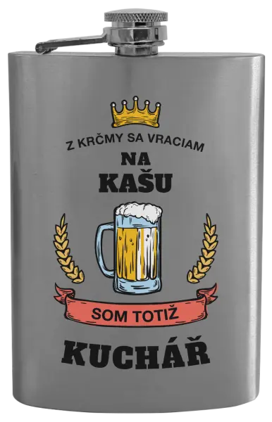 Ploskačka Z krčmy sa vraciam - Kuchár