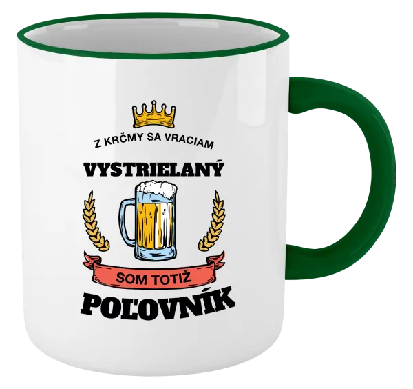 Hrnček Z krčmy sa vraciam - Poľovník