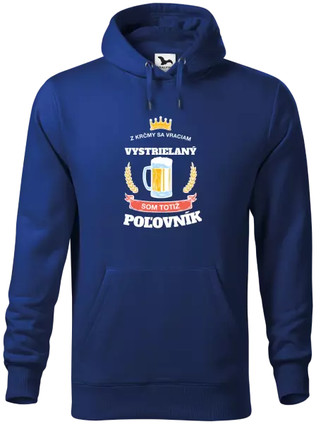 Pánska mikina Z krčmy sa vraciam - Poľovník