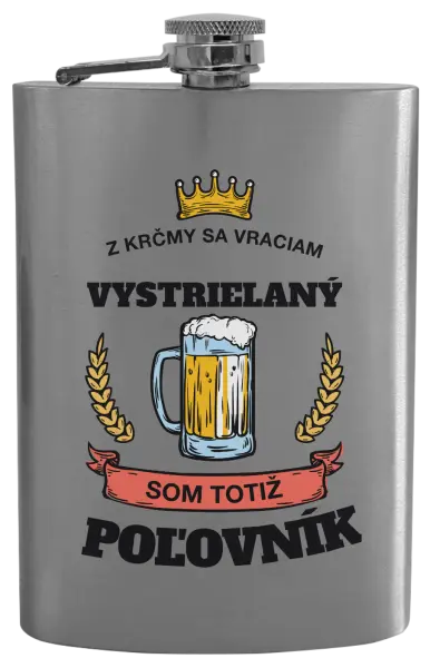 Ploskačka Z krčmy sa vraciam - Poľovník