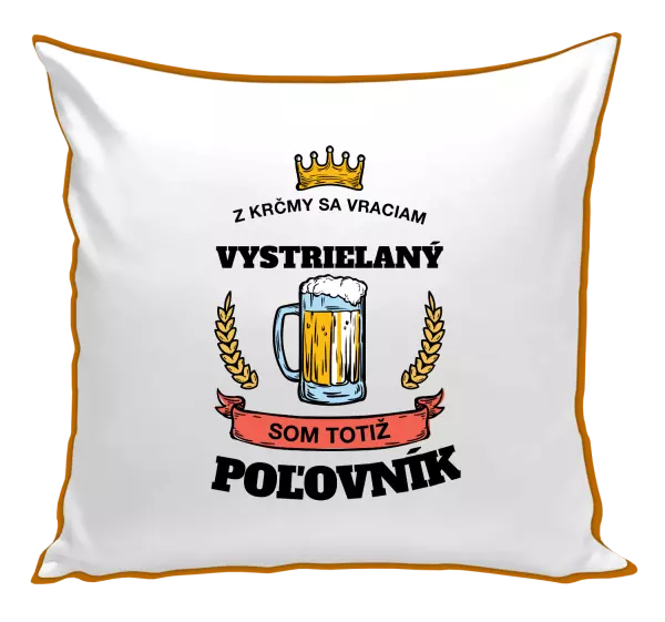 Vankúš Z krčmy sa vraciam - Poľovník